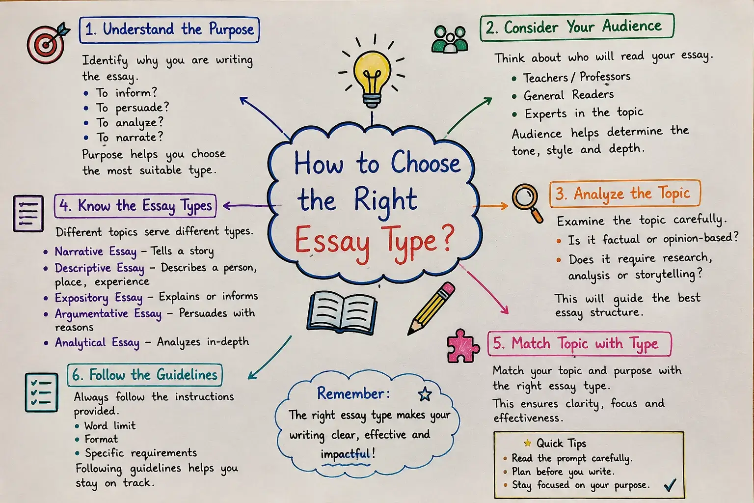 Right Essay Type