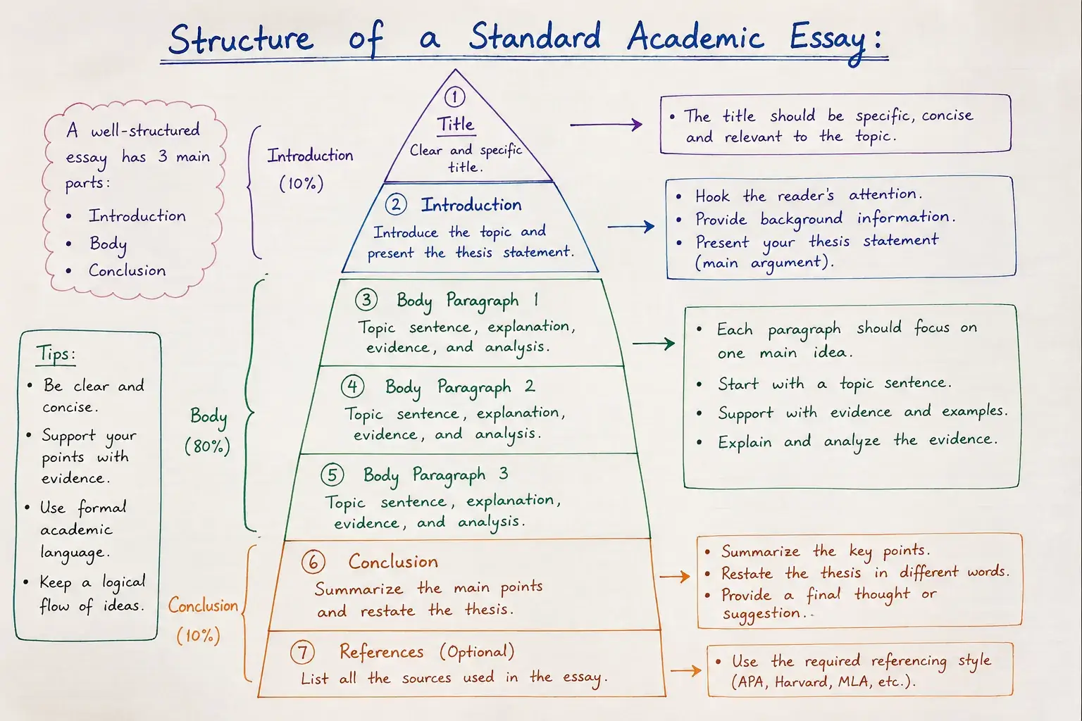 Structure of Academic Essay